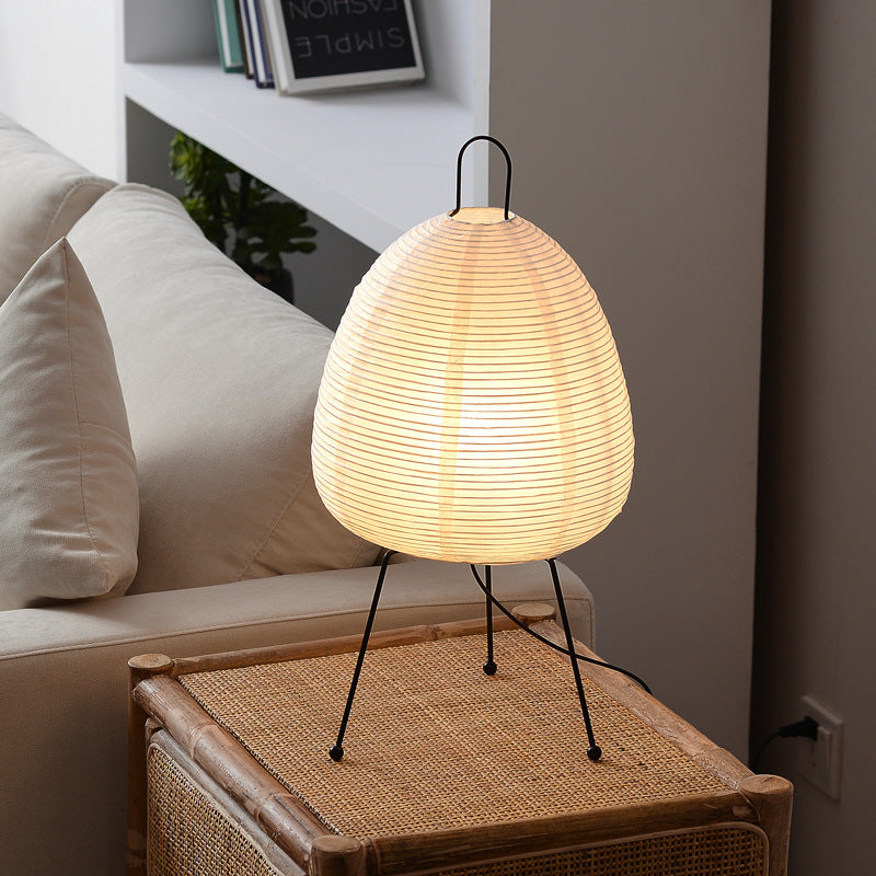 Vivolux | Moderne japanische Papierlaterne Tischlampe