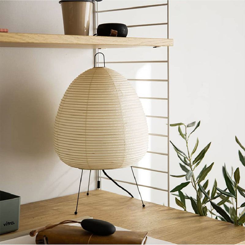 Vivolux | Moderne japanische Papierlaterne Tischlampe
