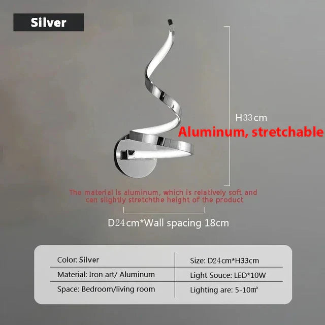 Vivolux | SpiralGlow - Spirale Led Wandleuchten