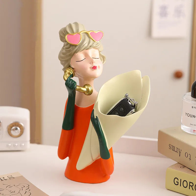 Vivolux | FloralFinesse - Mädchen Vase Dekor