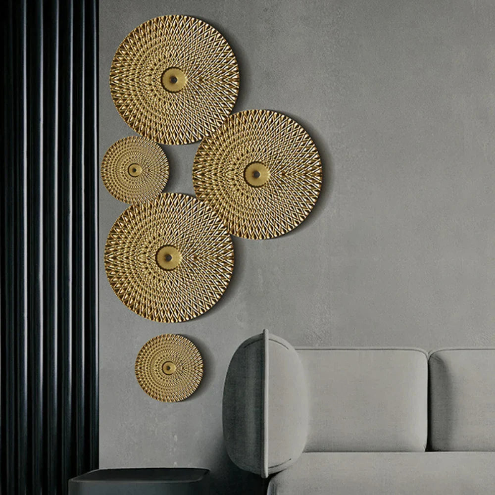 Vivolux | Nordischer Gold-Wandbehang