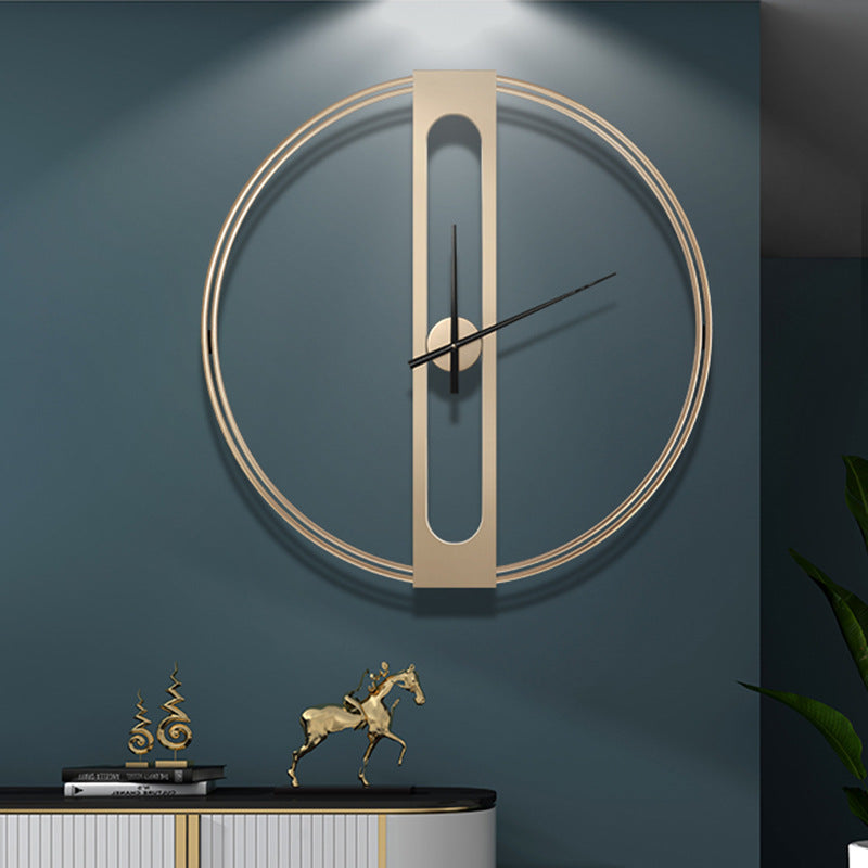 Vivolux | Nordic Große Stille Wanduhr für Wohnraum 20 Zoll