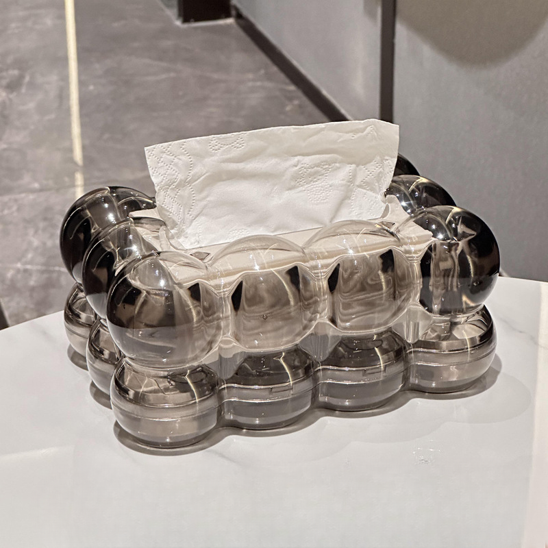 Vivolux | LumiScape Tissue Box – Skulpturales Acryl-Design für moderne Eleganz