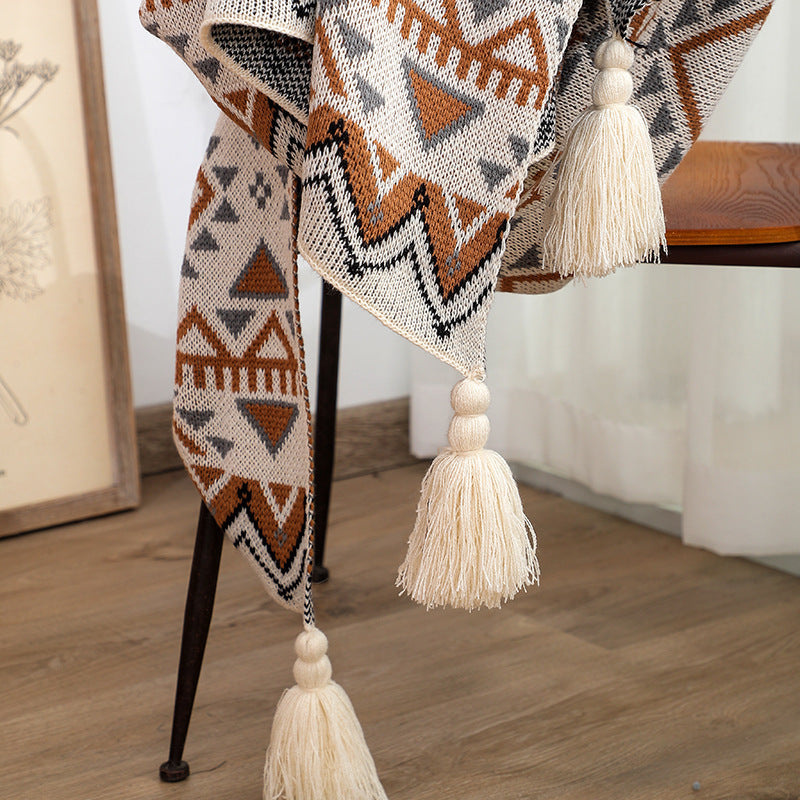 Vivolux | Boho Navajo Sonnenlicht Tagesdecke