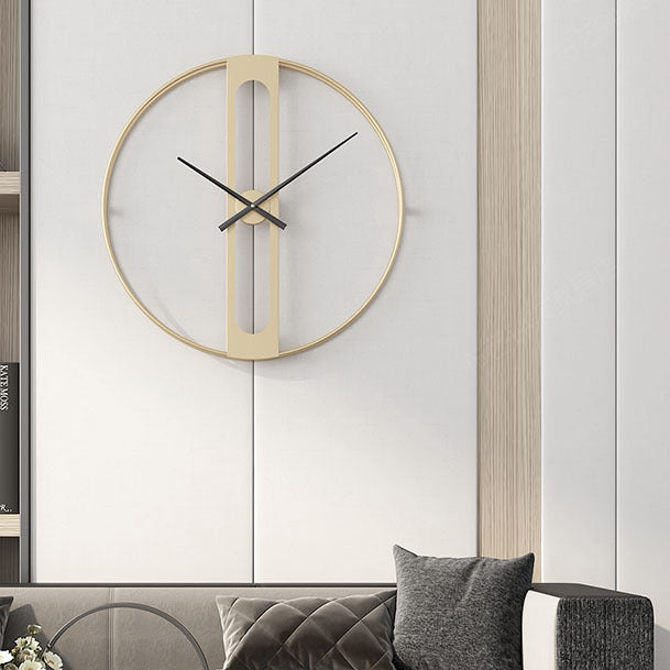 Vivolux | Nordic Große Stille Wanduhr für Wohnraum 20 Zoll