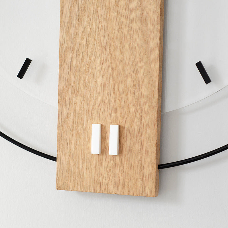 Vivolux | Massivholz Nordic Wanddekorationsuhr 40cm