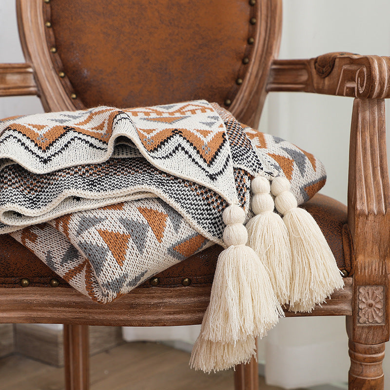 Vivolux | Boho Navajo Sonnenlicht Tagesdecke