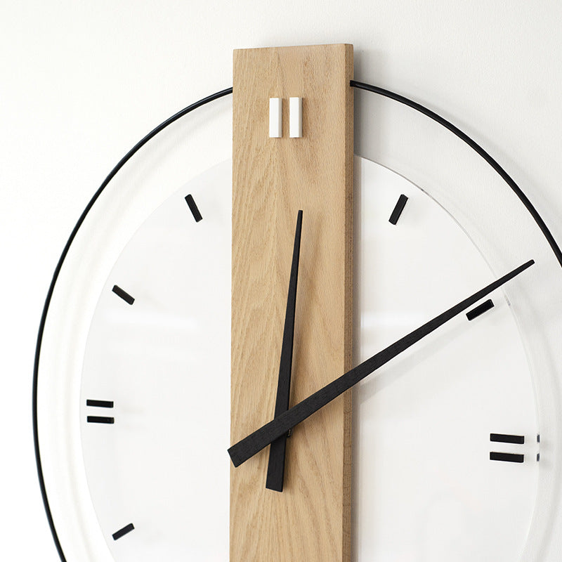 Vivolux | Massivholz Nordic Wanddekorationsuhr 40cm