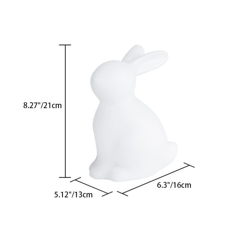 Vivolux | Zeitgenössische kreative Rabbit PE LED Tischlampe für das Schlafzimmer