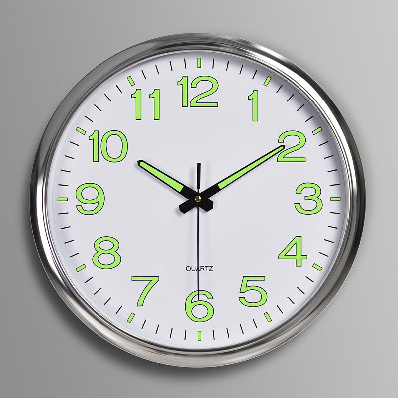 Vivolux | Leuchtende Klassenzimmer Stille Wanduhr 30 cm
