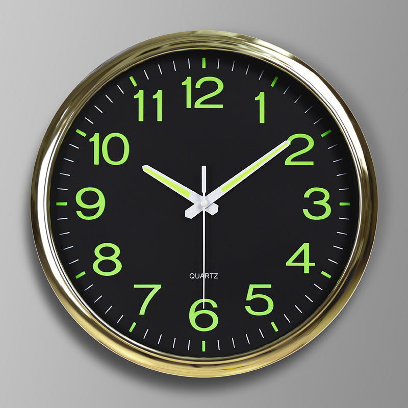 Vivolux | Leuchtende Klassenzimmer Stille Wanduhr 30 cm