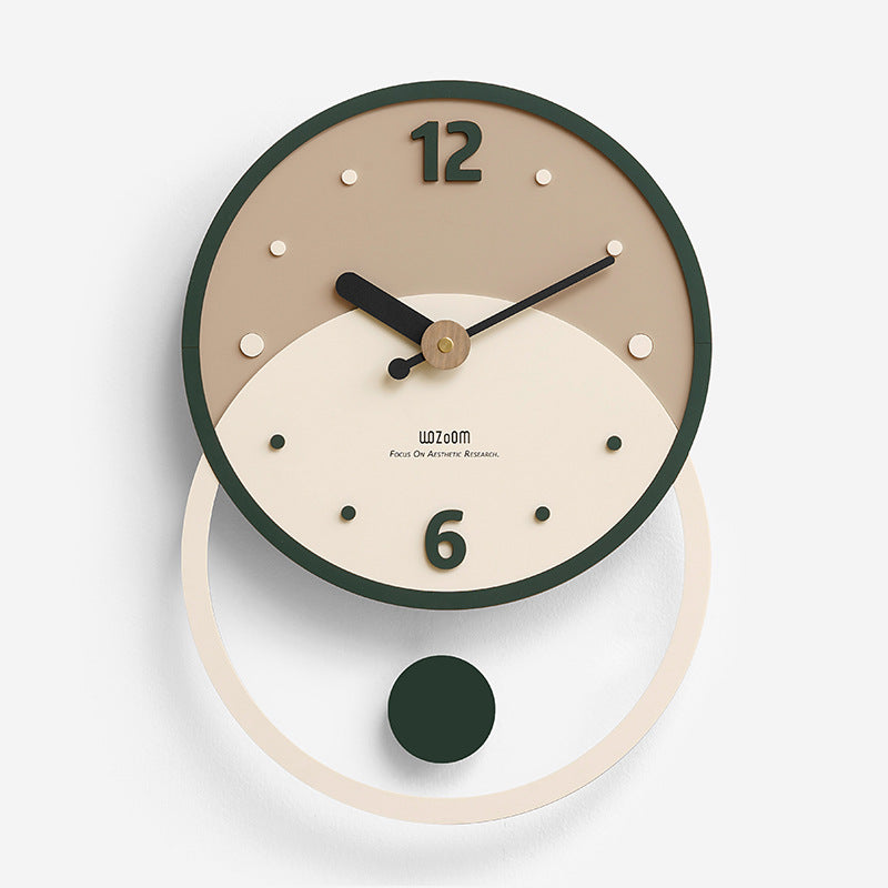 Vivolux | Nordic Minimalist Wanddekoration Uhr für das Wohnzimmer
