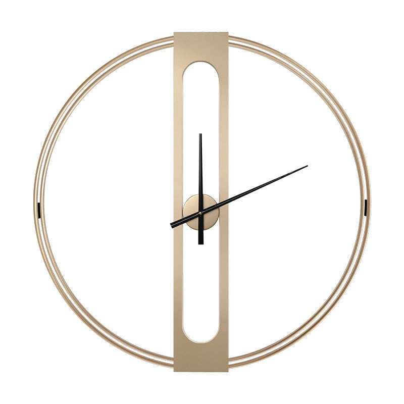 Vivolux | Nordic Große Stille Wanduhr für Wohnraum 20 Zoll