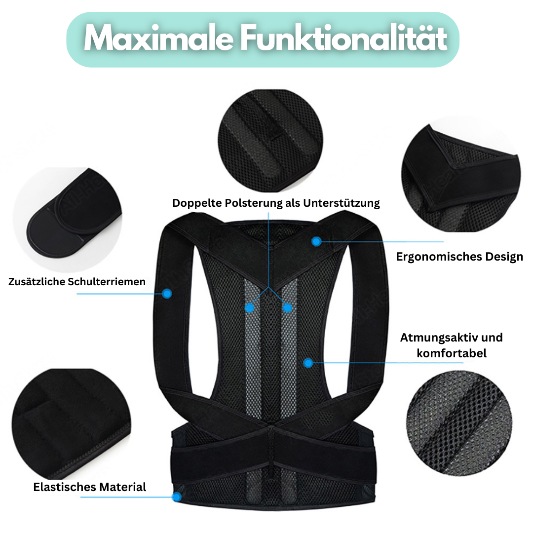 Vivolux | OrthoBack Pro - Rücken-Haltungstrainer