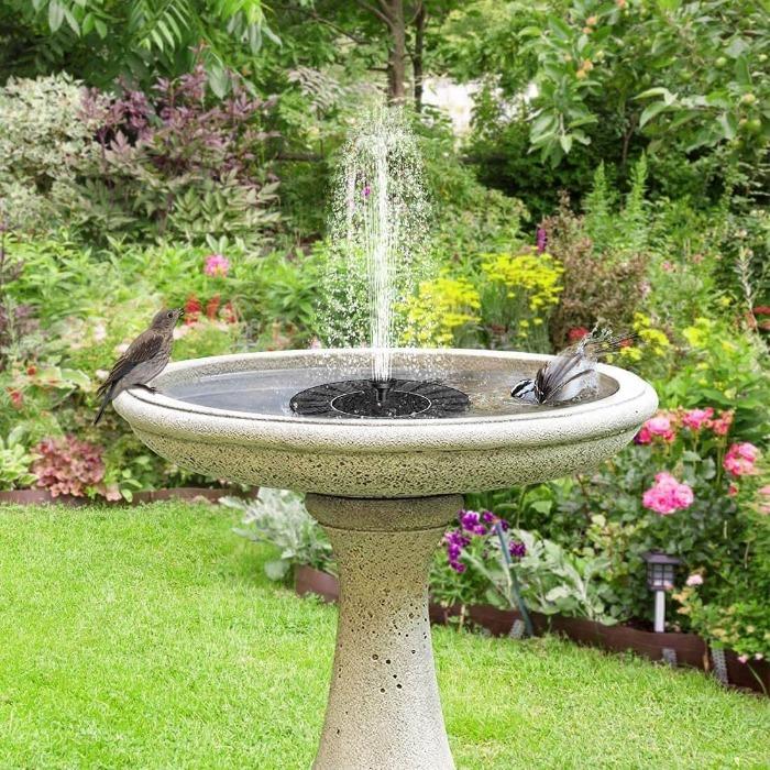 Vivolux | Sophia AquaGlow Solarbrunnen – Charmante Gartenzierbrunnen