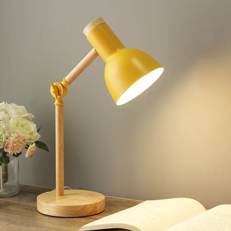 Vivolux | Gefärbte Holztischlampe