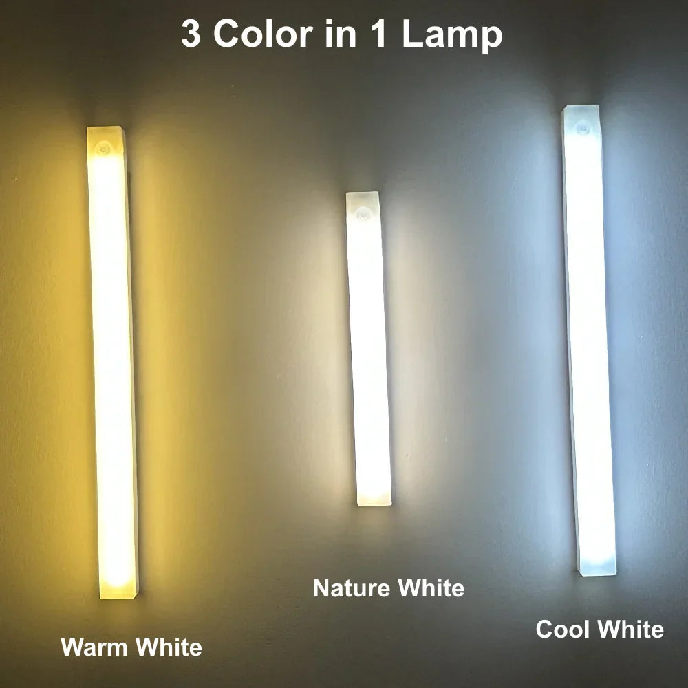 Vivolux | Bewegungsmelder LED Nachtlicht USB wiederaufladbare kabellose Lampe