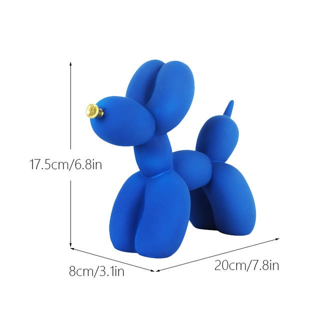 Vivolux | Luxuriöse Wohnkultur, Ballonhund Deko, Büroschreibtisch Zubehör, Tier Deko, moderne beliebte Kunst, nordische Statuen