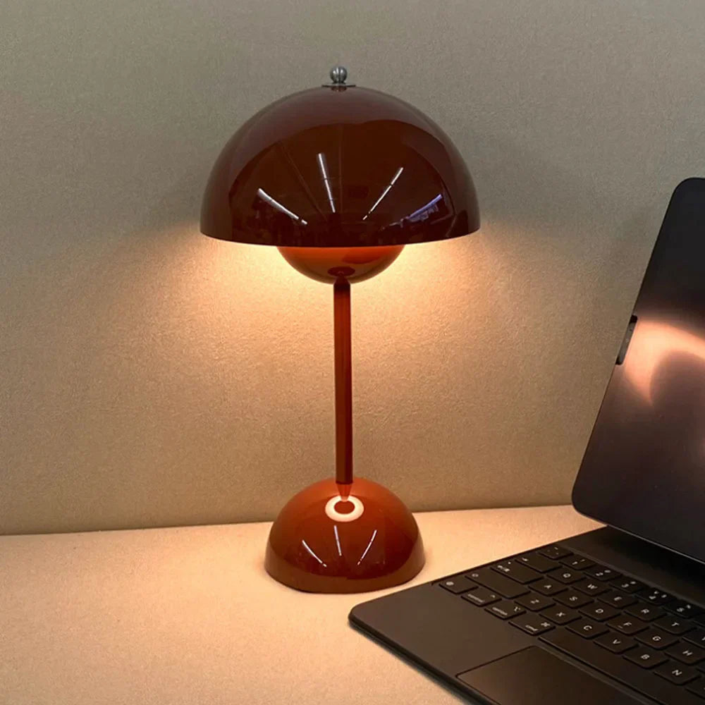 Vivolux | Verstellbare Helligkeit Blumenpottlampe - Italienische wiederaufladbare Tischlampe VP3