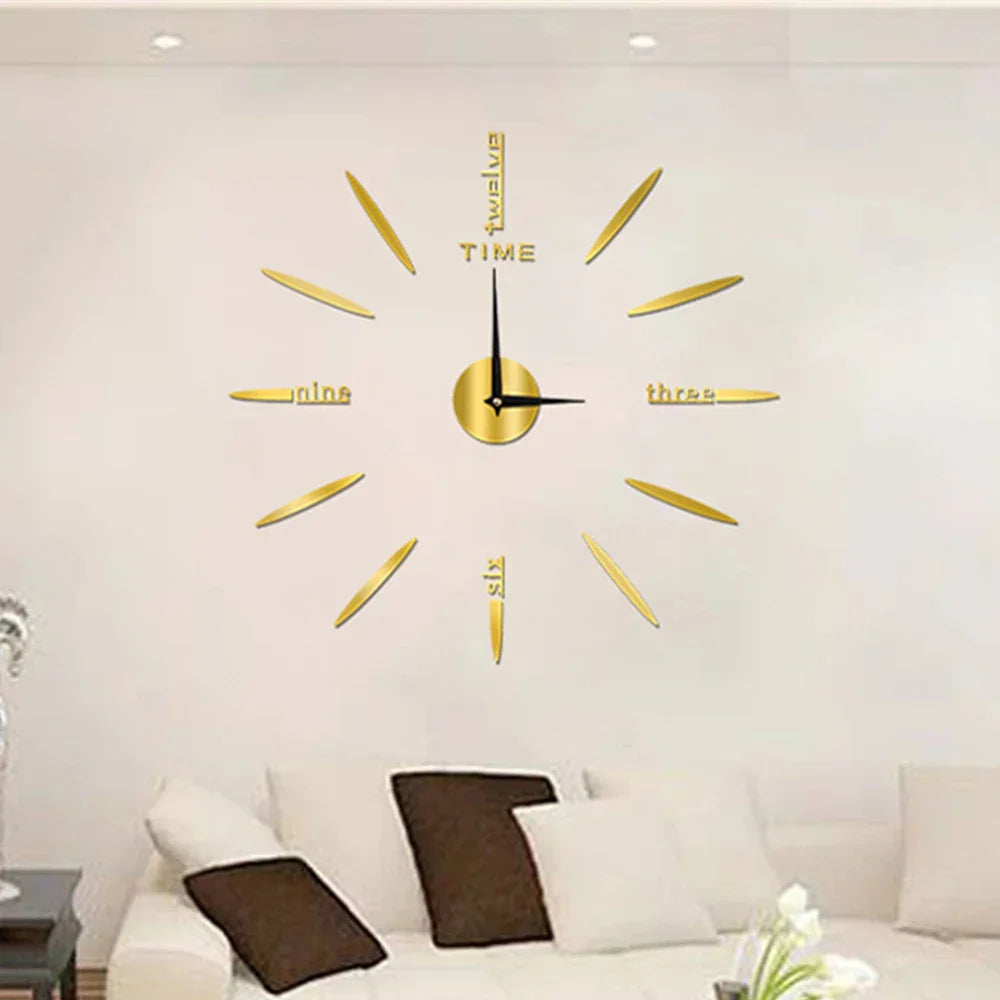 Vivolux | Neue große einzigartige Stil Acryl Wanduhr