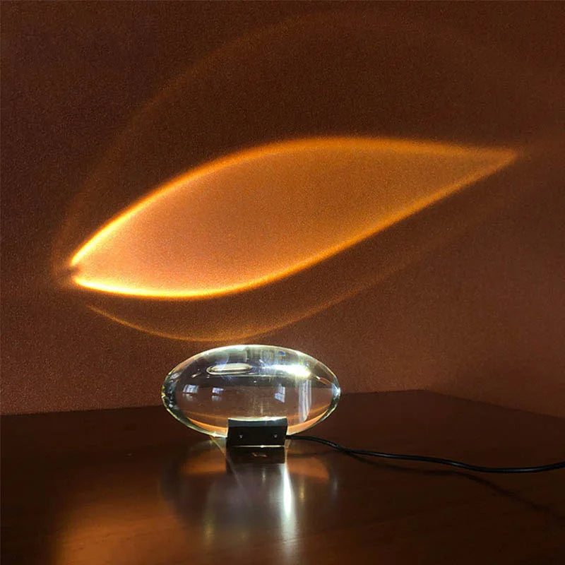 Vivolux | Kristall Sonnenuntergang Himmel Tischlampe