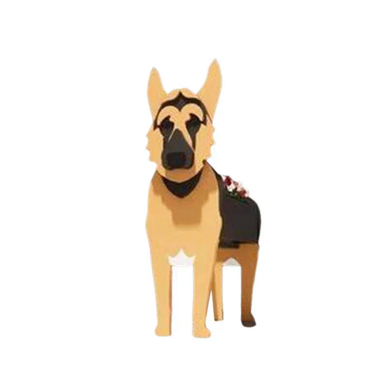 Vivolux | Blumentopf - Pawsome - Hundepflanzgefäß - Verschiedene Rassen