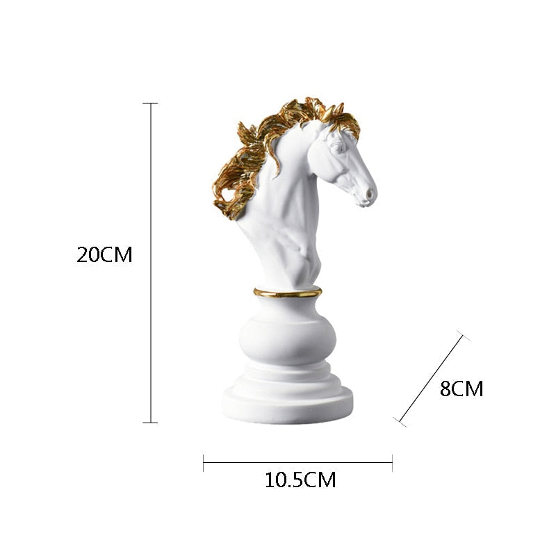 Vivolux | Schachfigur - GrandCheck - Wohnkultur - Handgemachte Eleganz