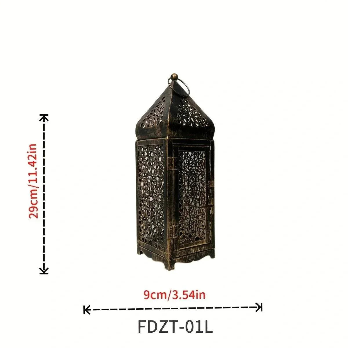 Vivolux | Mystique Orientalische Laterne - Vintage Windlicht Kerzenhalter