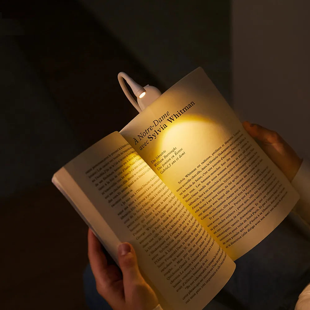 Vivolux | Portable Clip Buchlicht LED Lampe