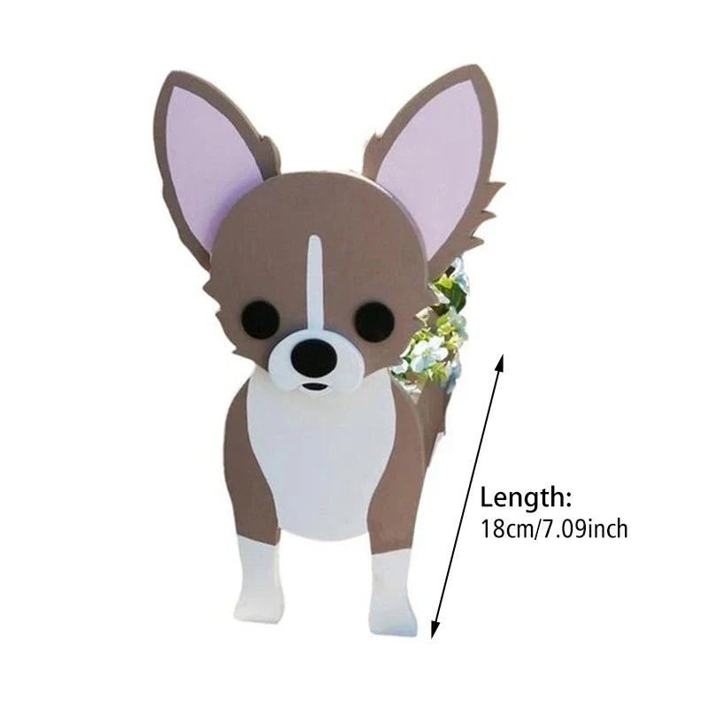 Vivolux | Blumentopf - Pawsome - Hundepflanzgefäß - Verschiedene Rassen