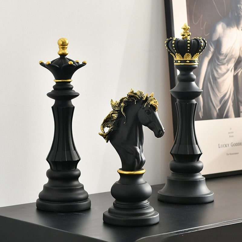 Vivolux | Schachfigur - GrandCheck - Wohnkultur - Handgemachte Eleganz