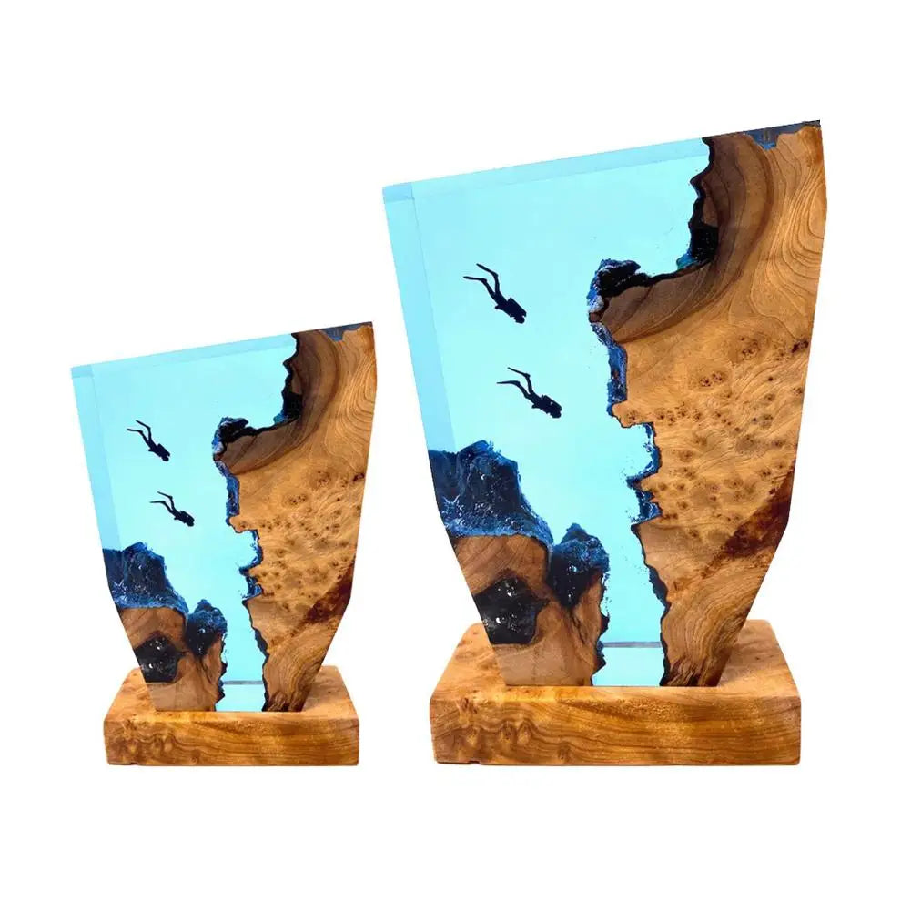 Vivolux | OceanDepths | Ozean Karst Taucher Tischlampe