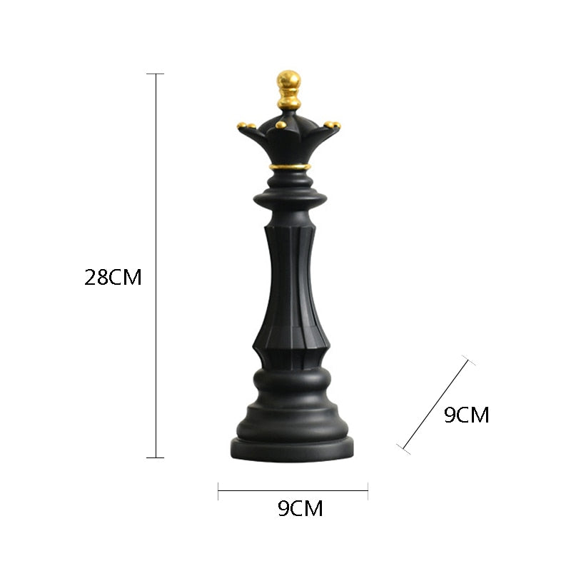 Vivolux | Schachfigur - GrandCheck - Wohnkultur - Handgemachte Eleganz
