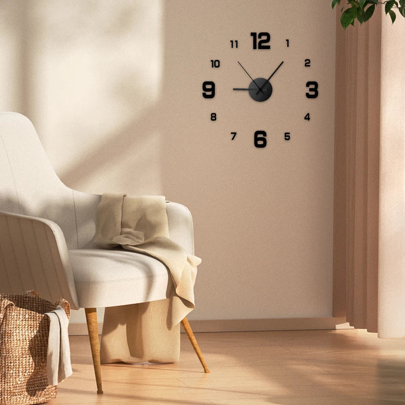 Vivolux | Kreative rahmenlose Wanduhr