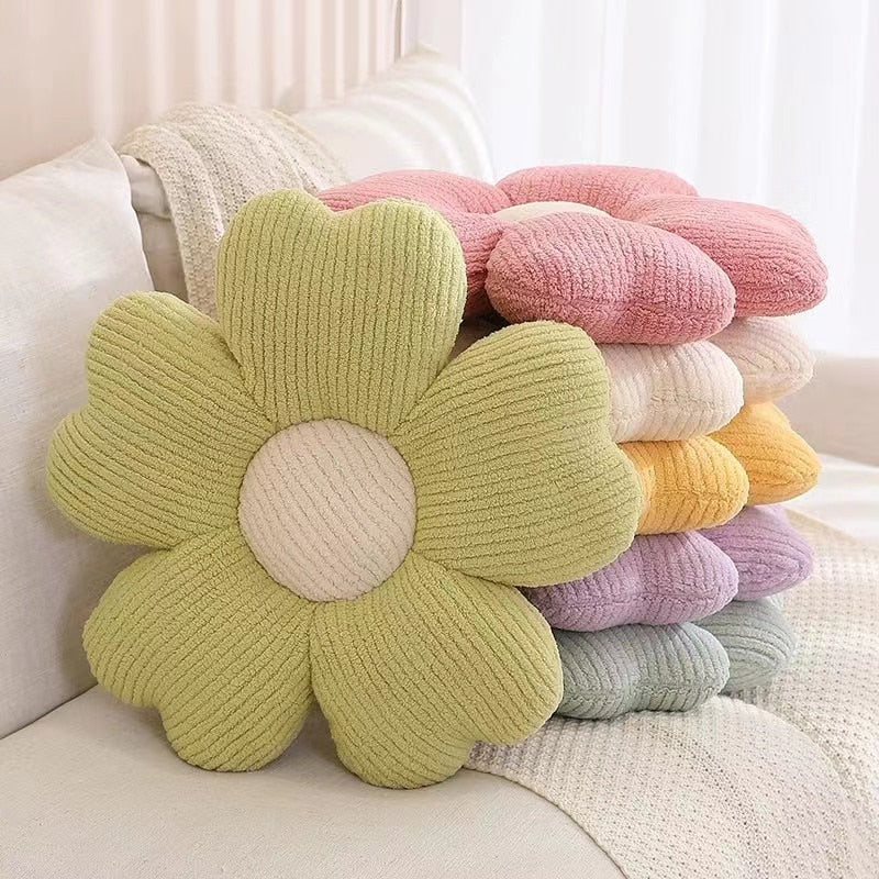 Vivolux | Fluffy Kleeblumen Kissen