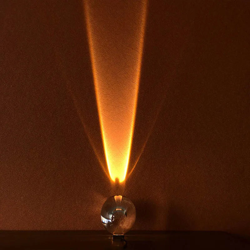 Vivolux | Kristall Sonnenuntergang Himmel Tischlampe