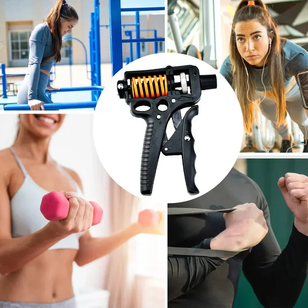 Vivolux | Verstellbarer 5-165kg Schwerer Handgriff-Stärker - Fingerexpander für Arm-, Handgelenk- und Unterarmtraining