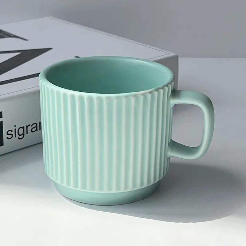 Vivolux | Große Retro Keramiktasse