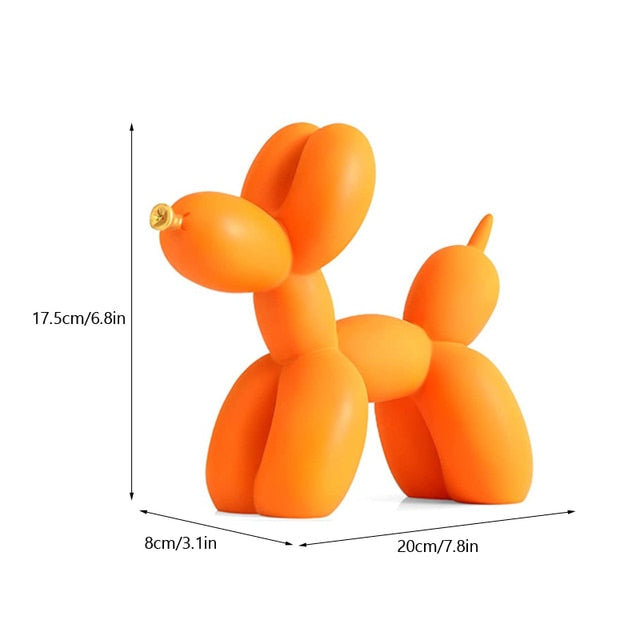 Vivolux | Luxuriöse Wohnkultur, Ballonhund Deko, Büroschreibtisch Zubehör, Tier Deko, moderne beliebte Kunst, nordische Statuen