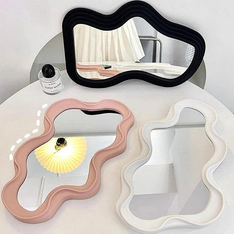 Vivolux | Spiegelia Dekorative Wolkenform Spiegel - für Wohnzimmer, Schlafzimmer & Badezimmer