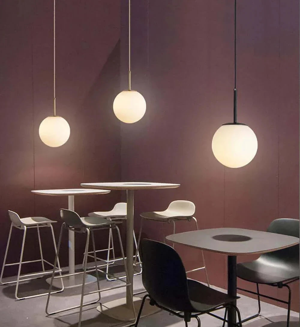 Vivolux | Mid-Century Modern Glas Ball Pendelleuchte