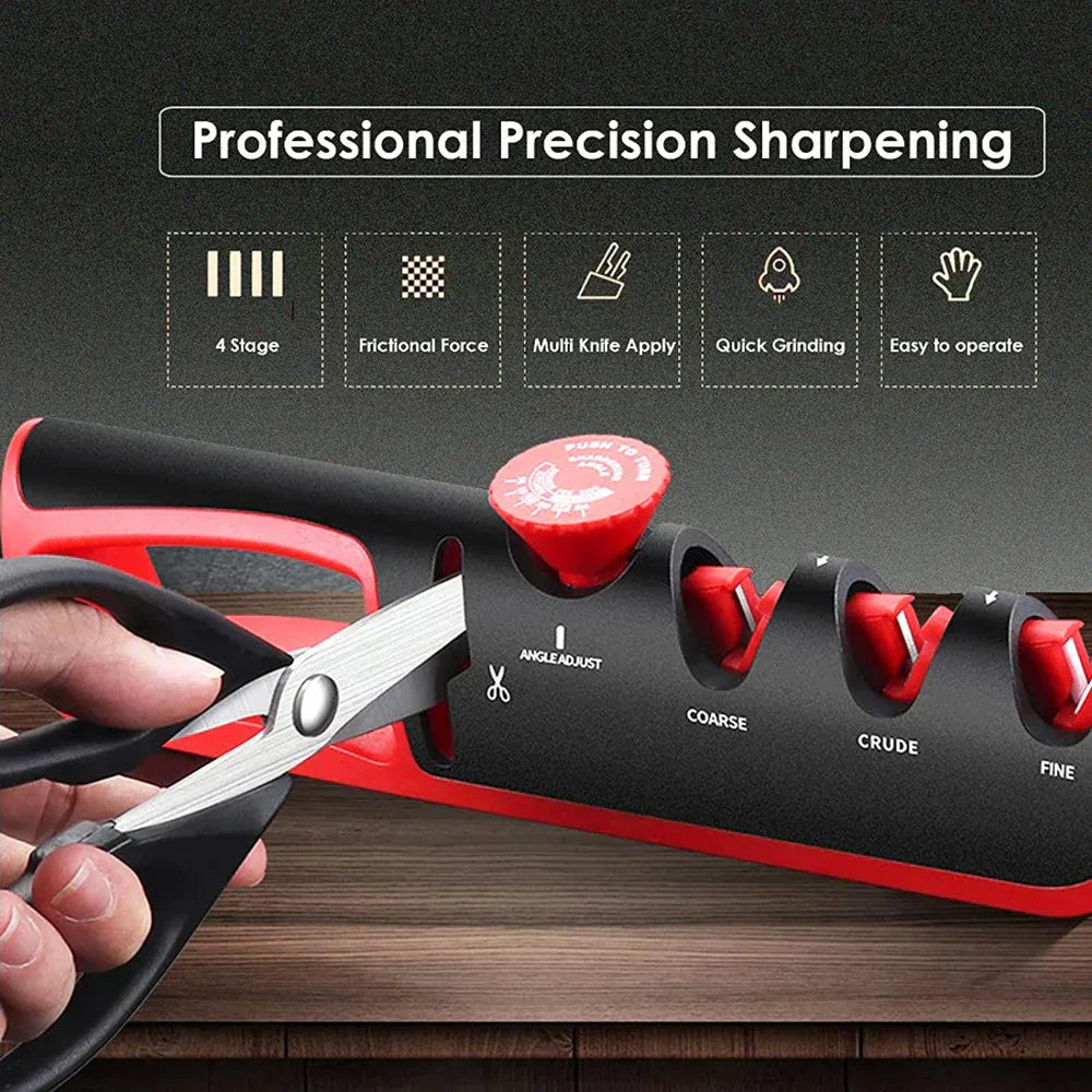 Vivolux | 4-in-1 Professioneller Messerschärfer (1+1 Gratis) - EdgeSharp