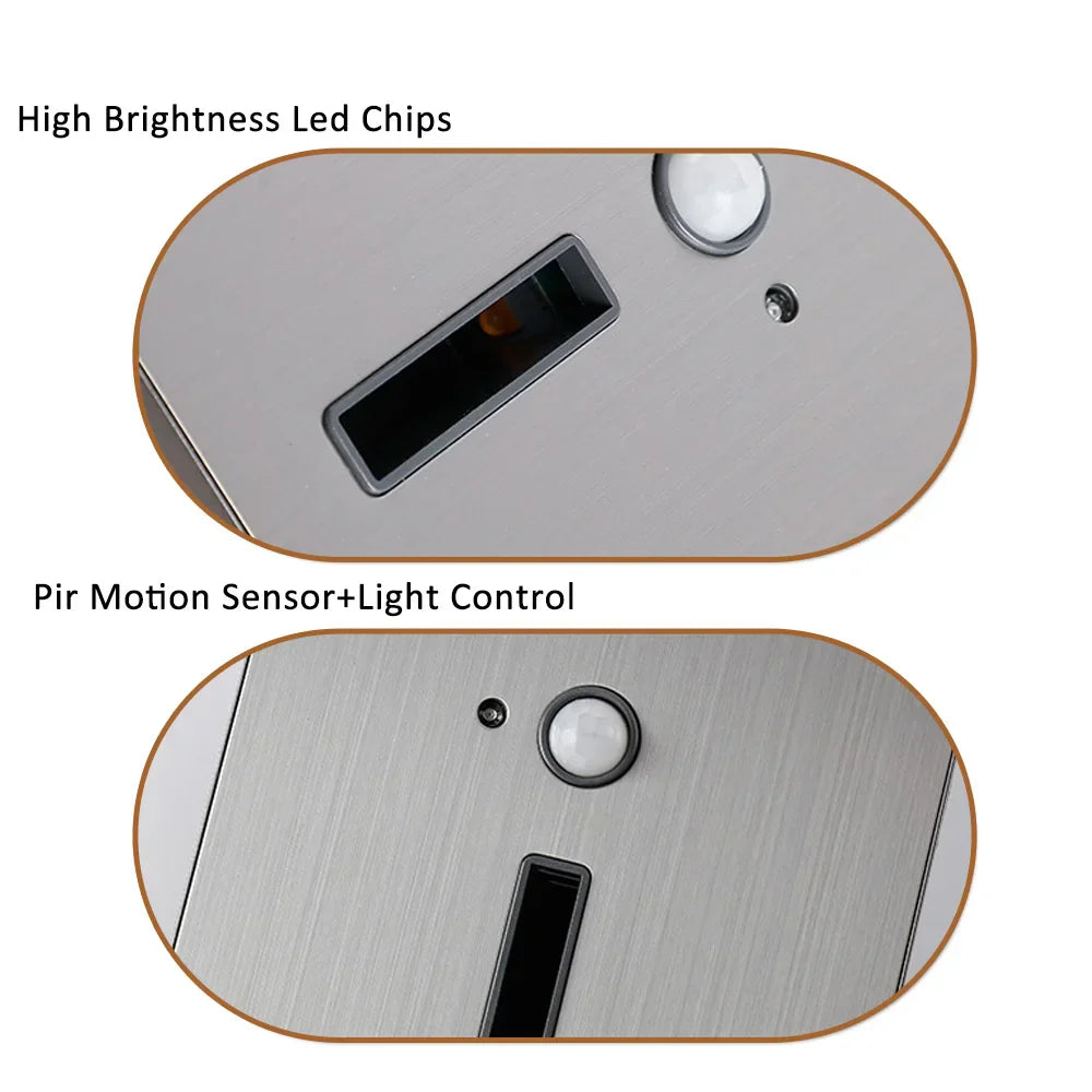 Vivolux | Schneider - Bewegungsdetektor Wandsensor Treppenlicht