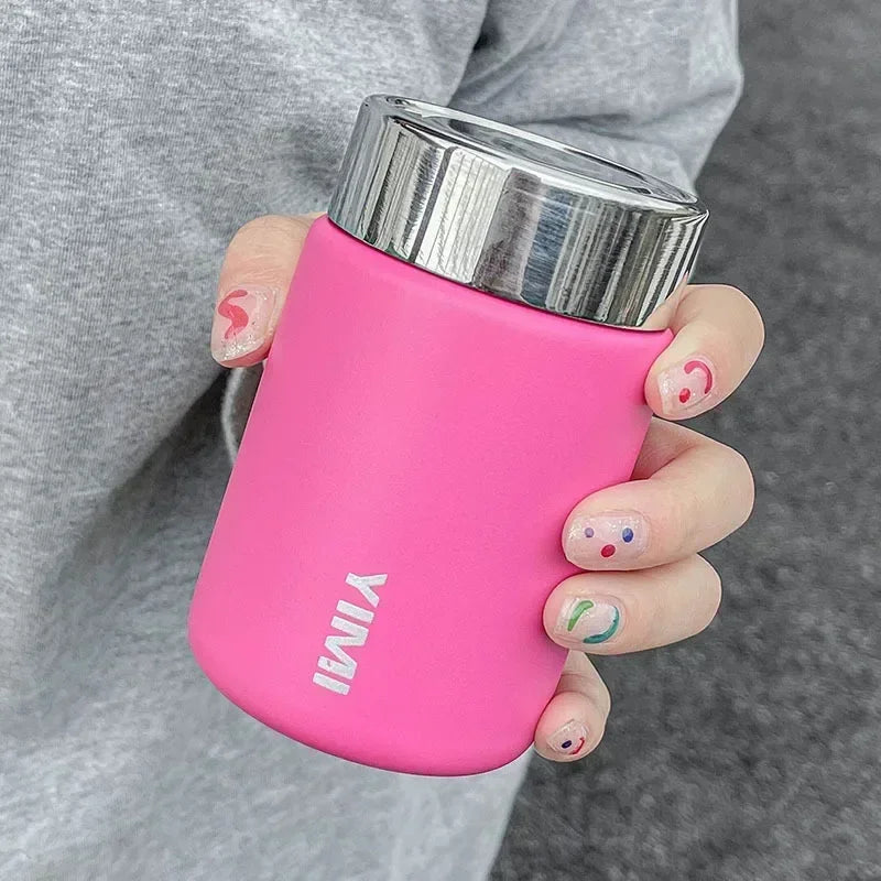 Vivolux | 230ml Mini 316 Edelstahl Tragbare Thermoskanne - Taschen-Vakuumflasche