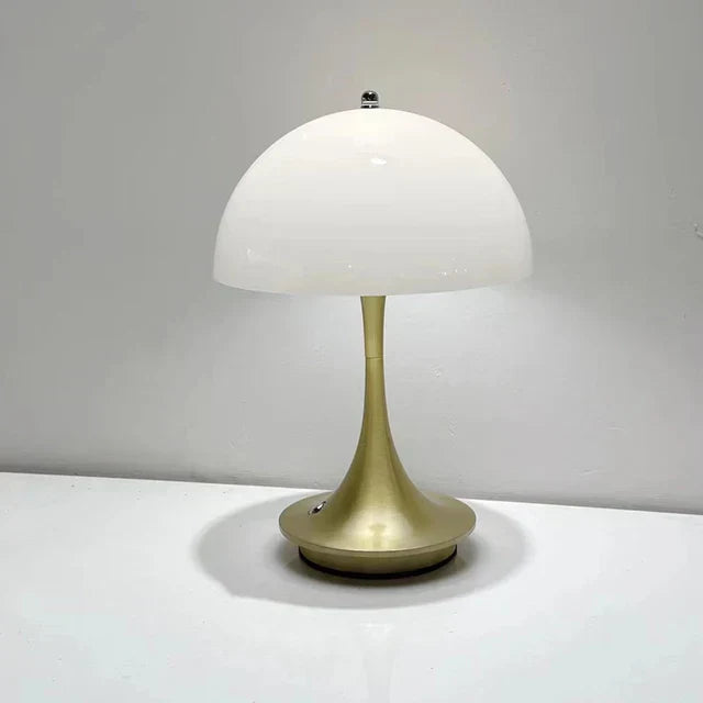 Vivolux | Pilz 3-Farben-Dimmbares Aufladbares LED-Tischlampen