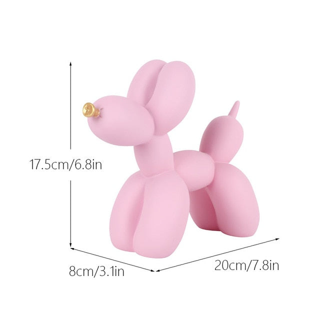 Vivolux | Luxuriöse Wohnkultur, Ballonhund Deko, Büroschreibtisch Zubehör, Tier Deko, moderne beliebte Kunst, nordische Statuen