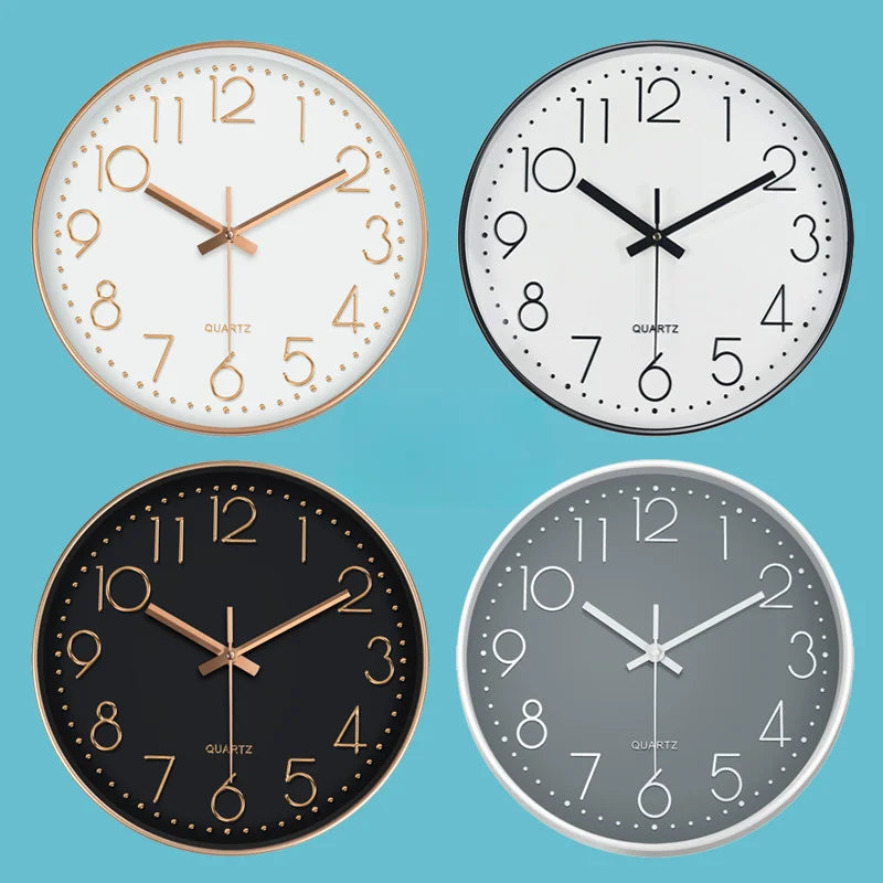 Vivolux | Moderne Minimalistische Nordische Wanduhr