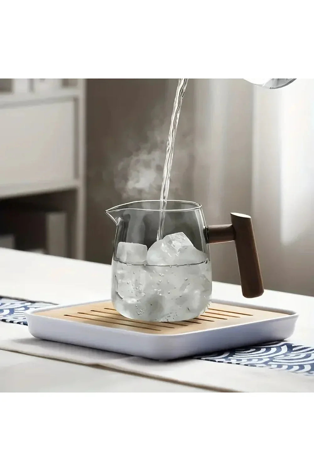 Vivolux | Holzgriff Glas Teekanne
