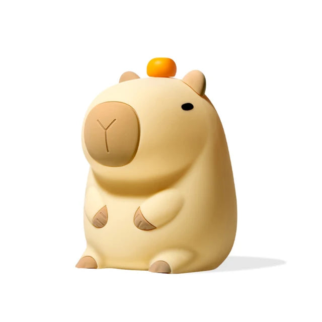 Vivolux | Capybara Light - Wiederaufladbare Cartoon Capybara Silikon Nachtlicht mit 800mAh Akku
