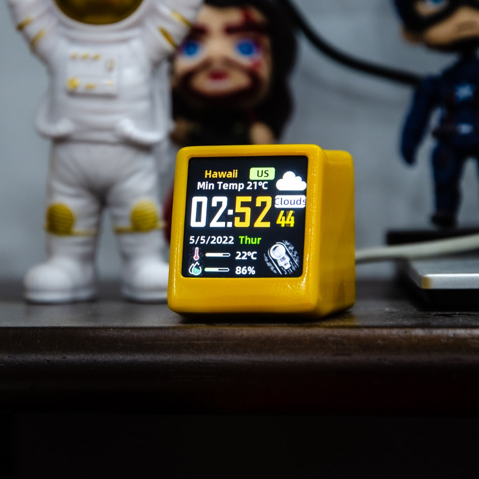 Vivolux | Wetterstation Digitale LED Wifi Uhr